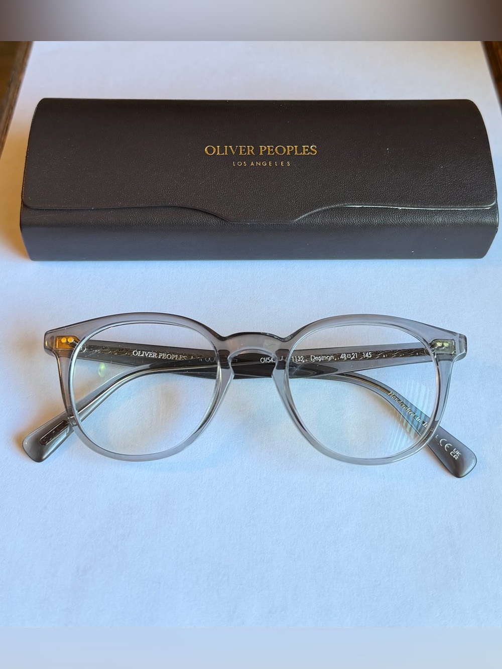 Oliver Peoples Desmon OC5454U 1132 Workman Gray Glasses
